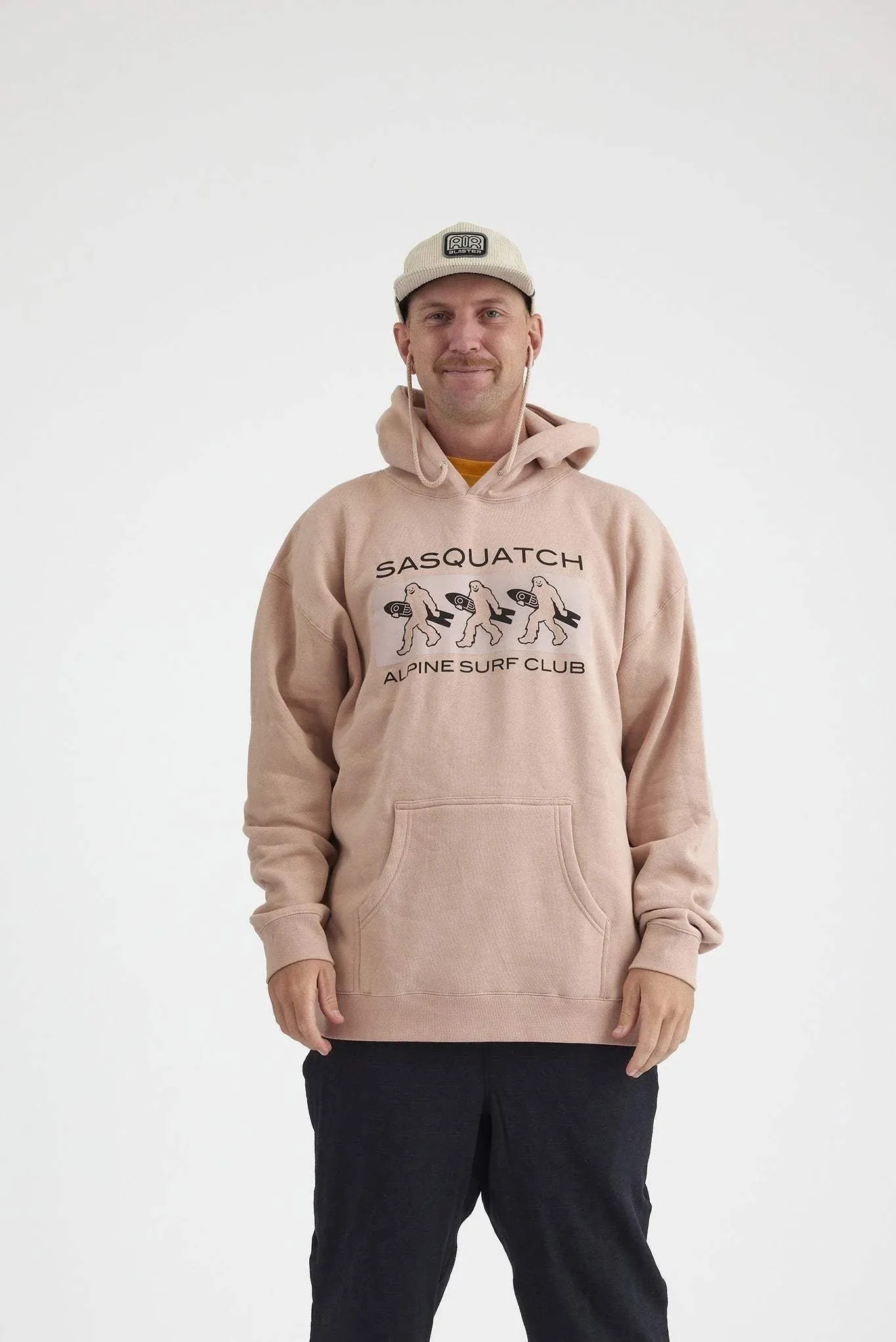 Airblaster Sasquatch ASC Hoodie in Dusty Sage - Cozy and Stylish Medium Fit Hoodie for Everyday Comfort and Outdoor Adventures
