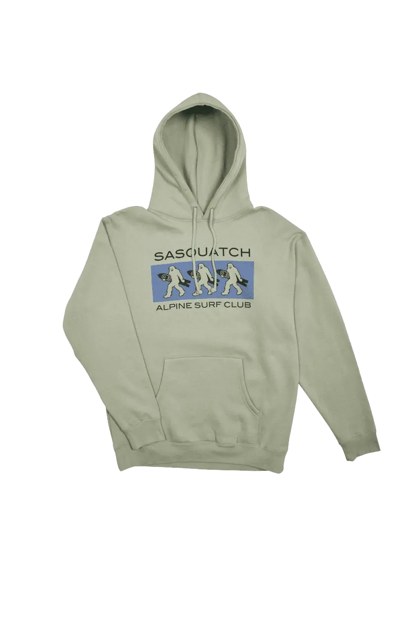 Airblaster Sasquatch ASC Hoodie in Dusty Sage - Cozy and Stylish Medium Fit Hoodie for Everyday Comfort and Outdoor Adventures