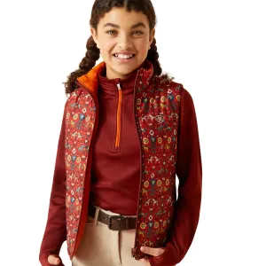 ARIAT BELLA REVERSIBLE DALA HORSE INSULATED VEST