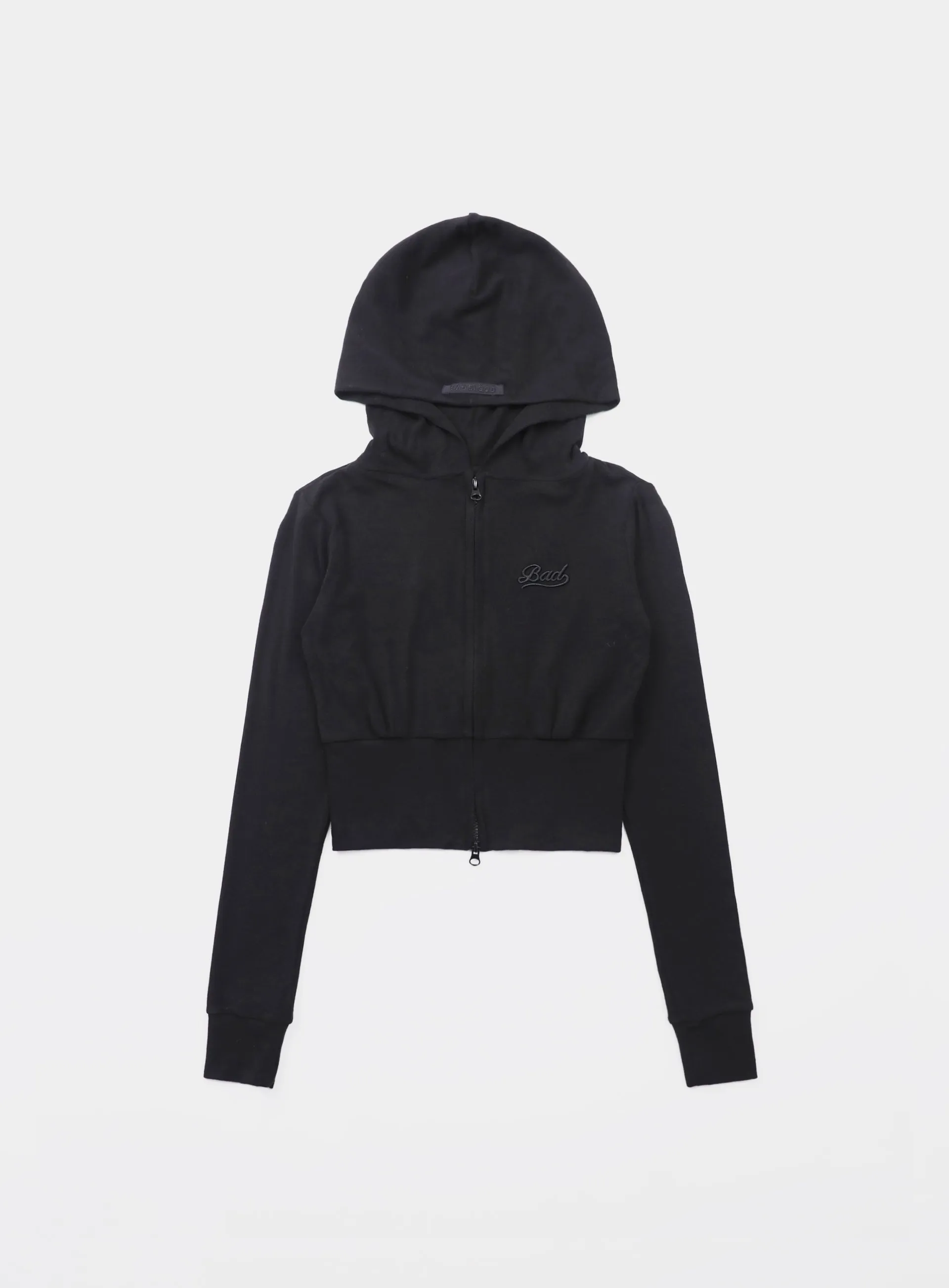 Badblood Beyond Soft Hood Zip-Up Slim Fit - Black
