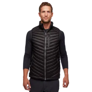 BLACK DIAMOND MENS APPROACH DOWN VEST - BLACK