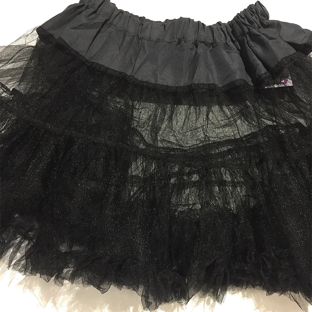 Black Tulle Skirt