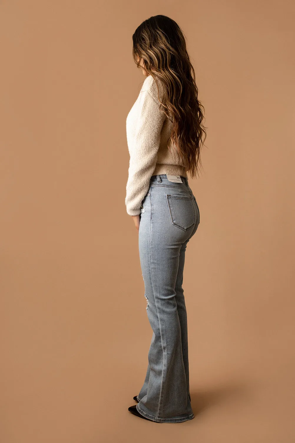 Easy To Love Button Front Eyelash Cardigan (Cream) | FINAL SALE