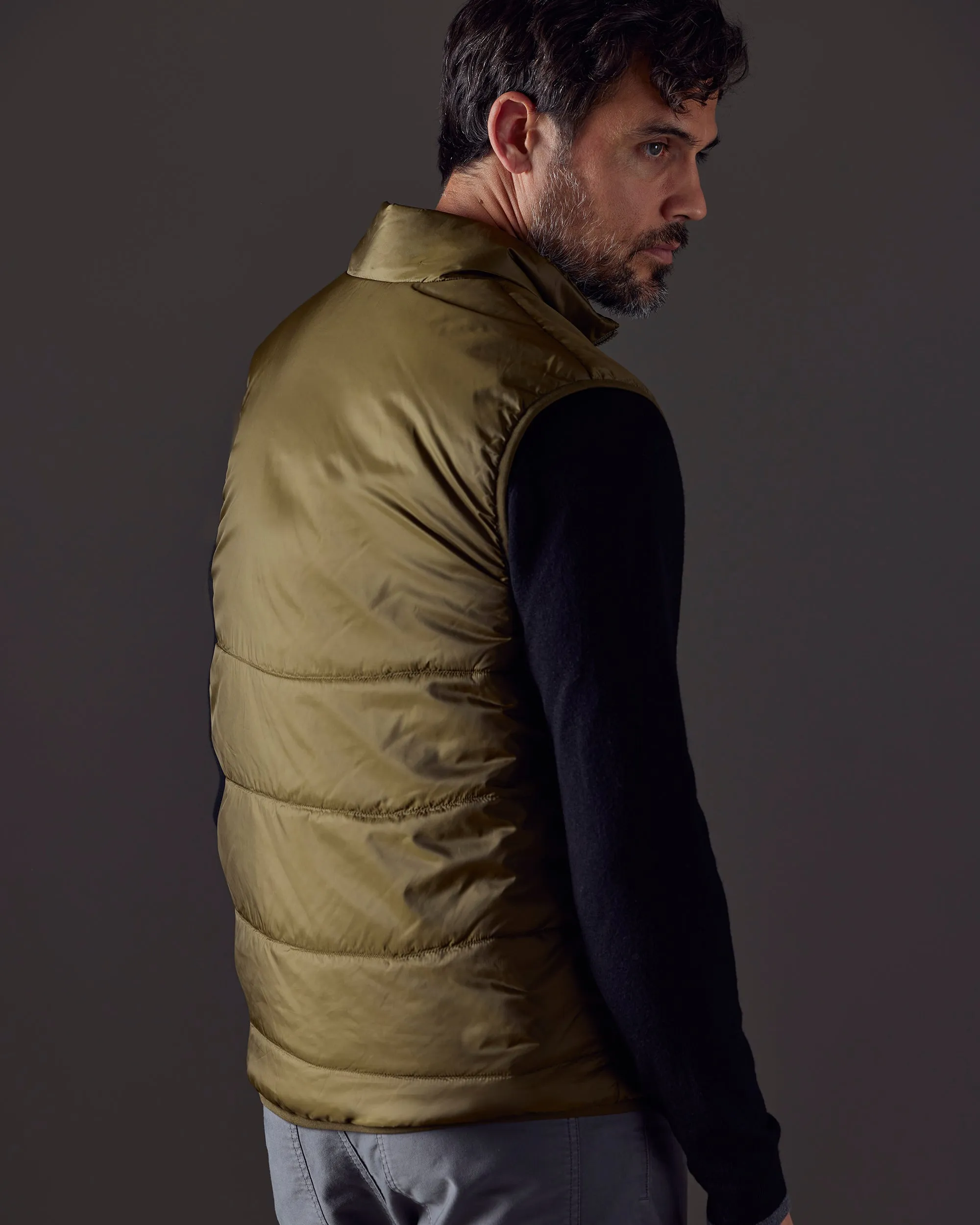 Eco Insulated Vest - Command Green