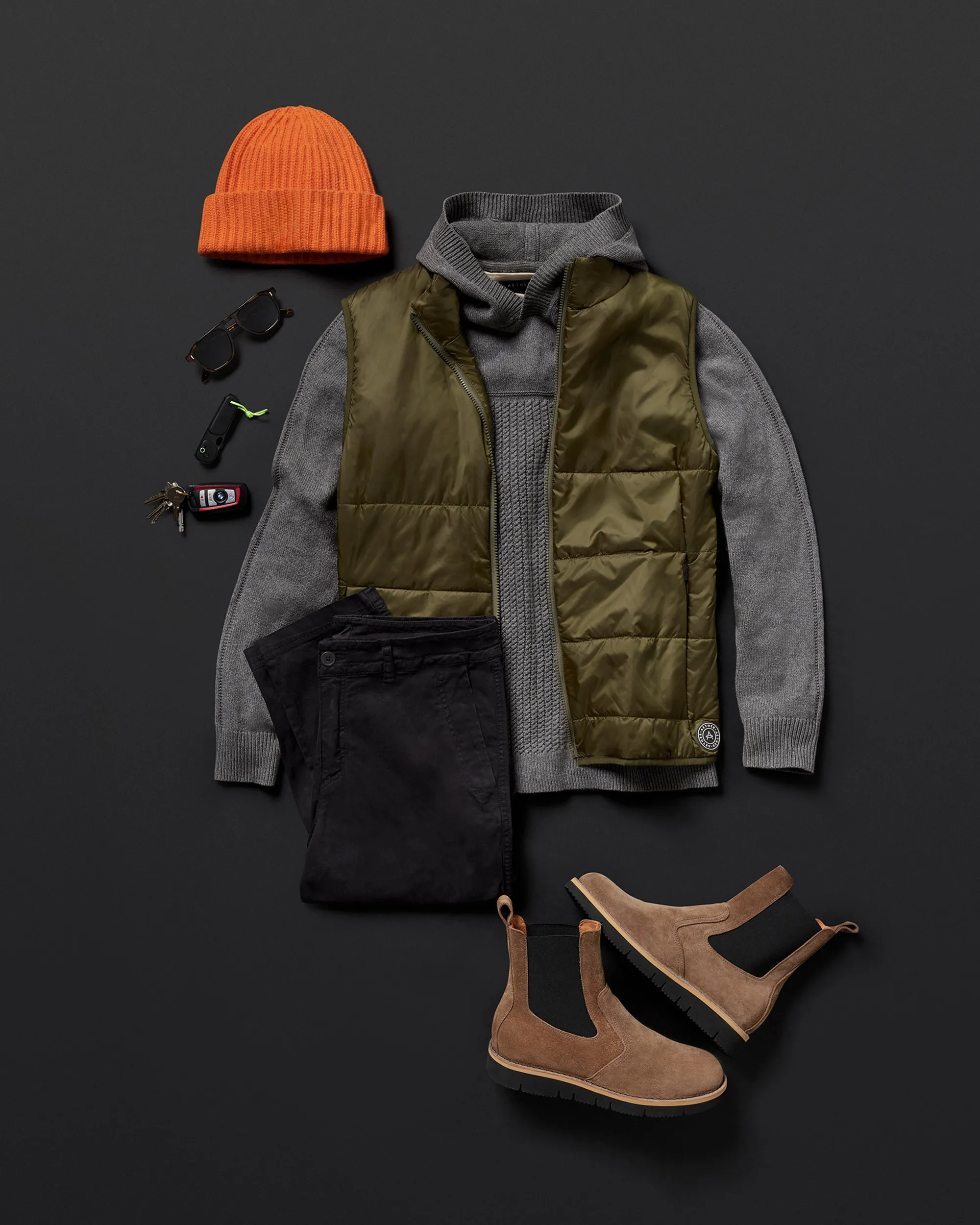 Eco Insulated Vest - Command Green