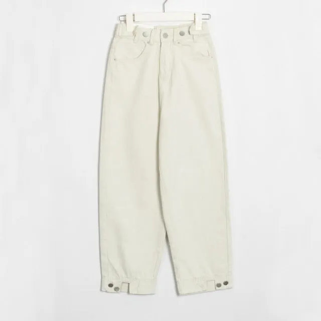 FashionSierra - Stylish Solid Casual Jeans Pants