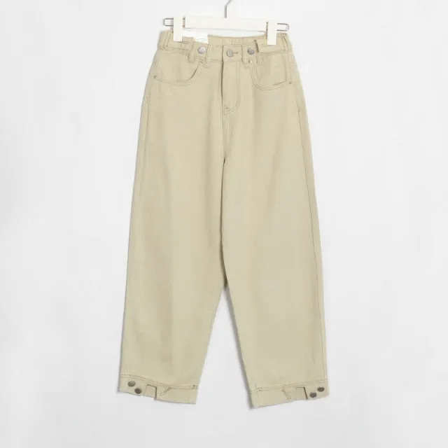 FashionSierra - Stylish Solid Casual Jeans Pants