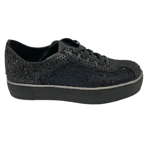 Flip  -  Black Sparkle Sneakers