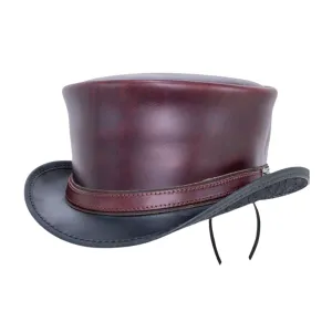 Hampton Leather Top Hat