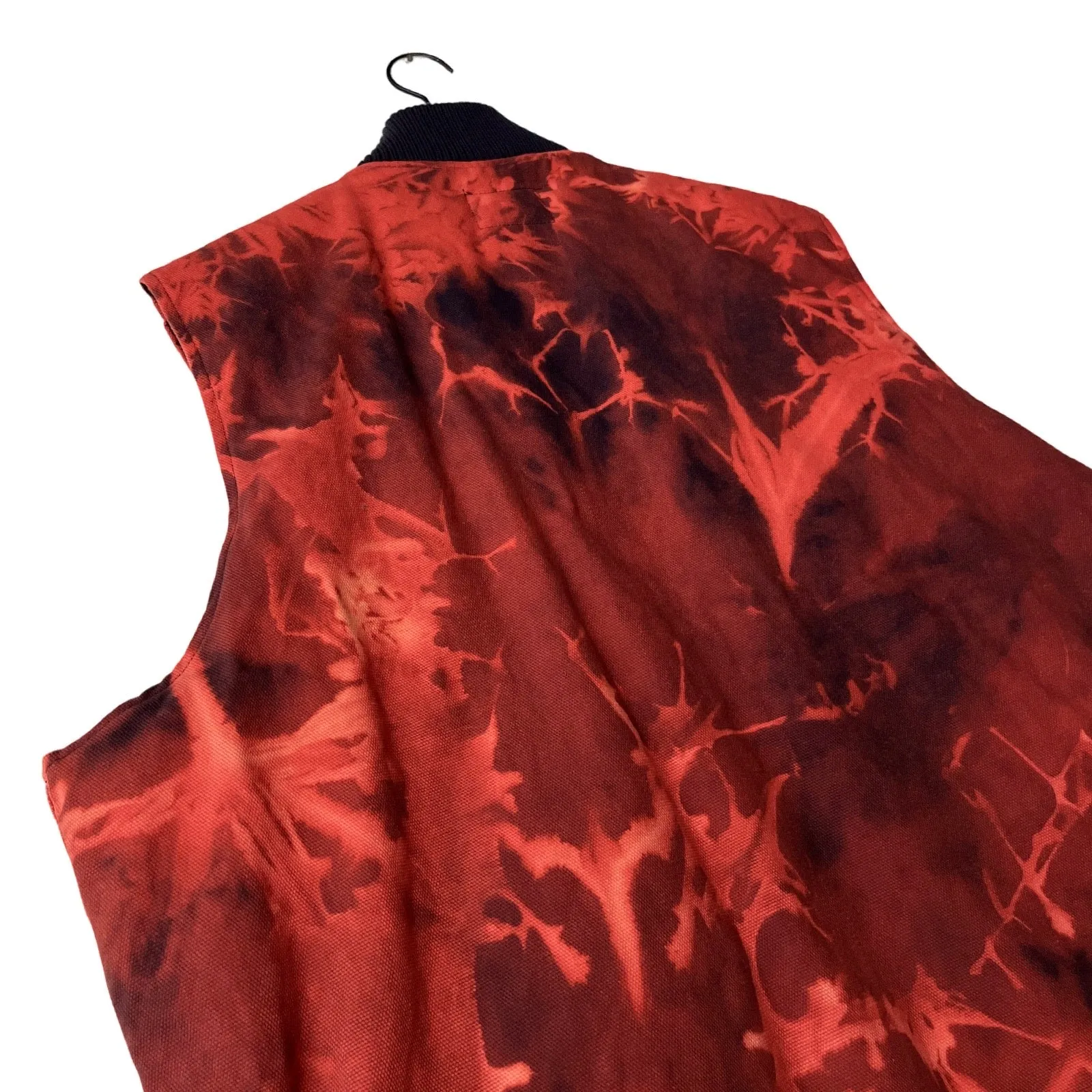 Insulated Canvas Workwear Vest in Rhodonite / XXL (or roomy XL)