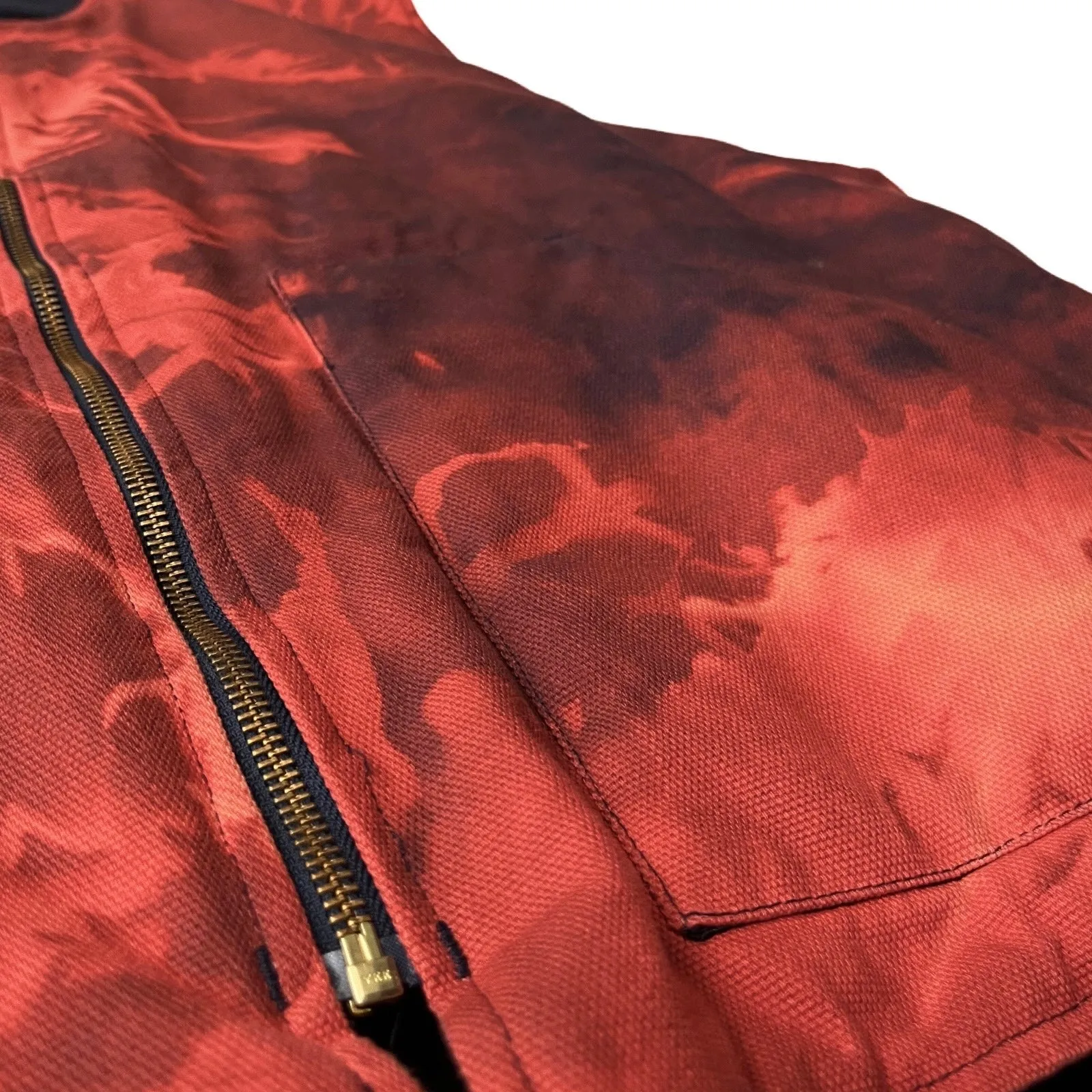 Insulated Canvas Workwear Vest in Rhodonite / XXL (or roomy XL)