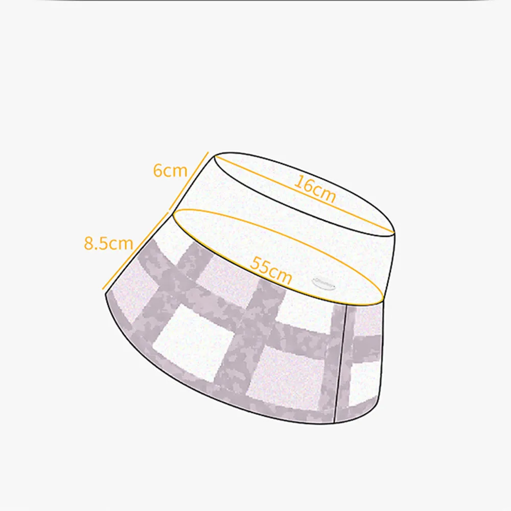 Kid's Plush Bucket Hat UPF 50  Winter Warm Caps