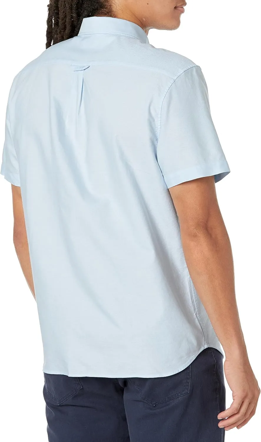 Lacoste Men's Short Sleeve Regular Fit Oxford Button Down Shirt