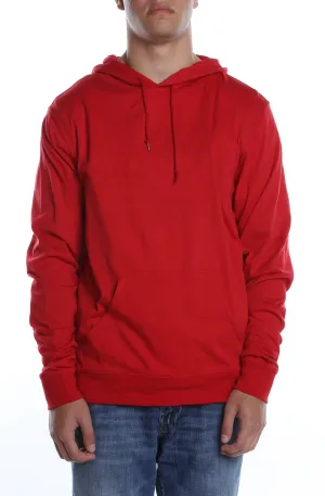Men's Beach Jersey Hoodie Scarlet