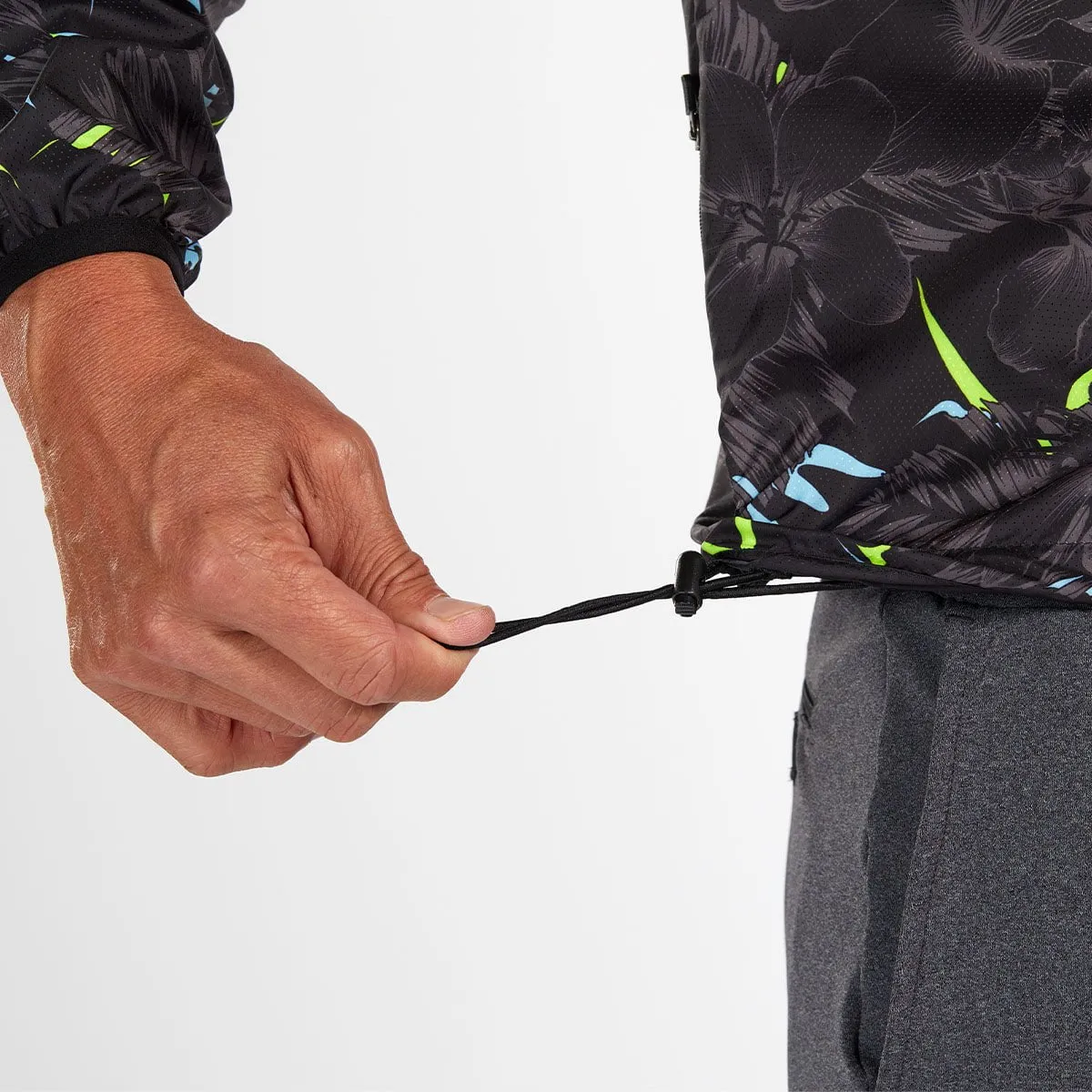 Mens LTD Run Jacket - Live Aloha