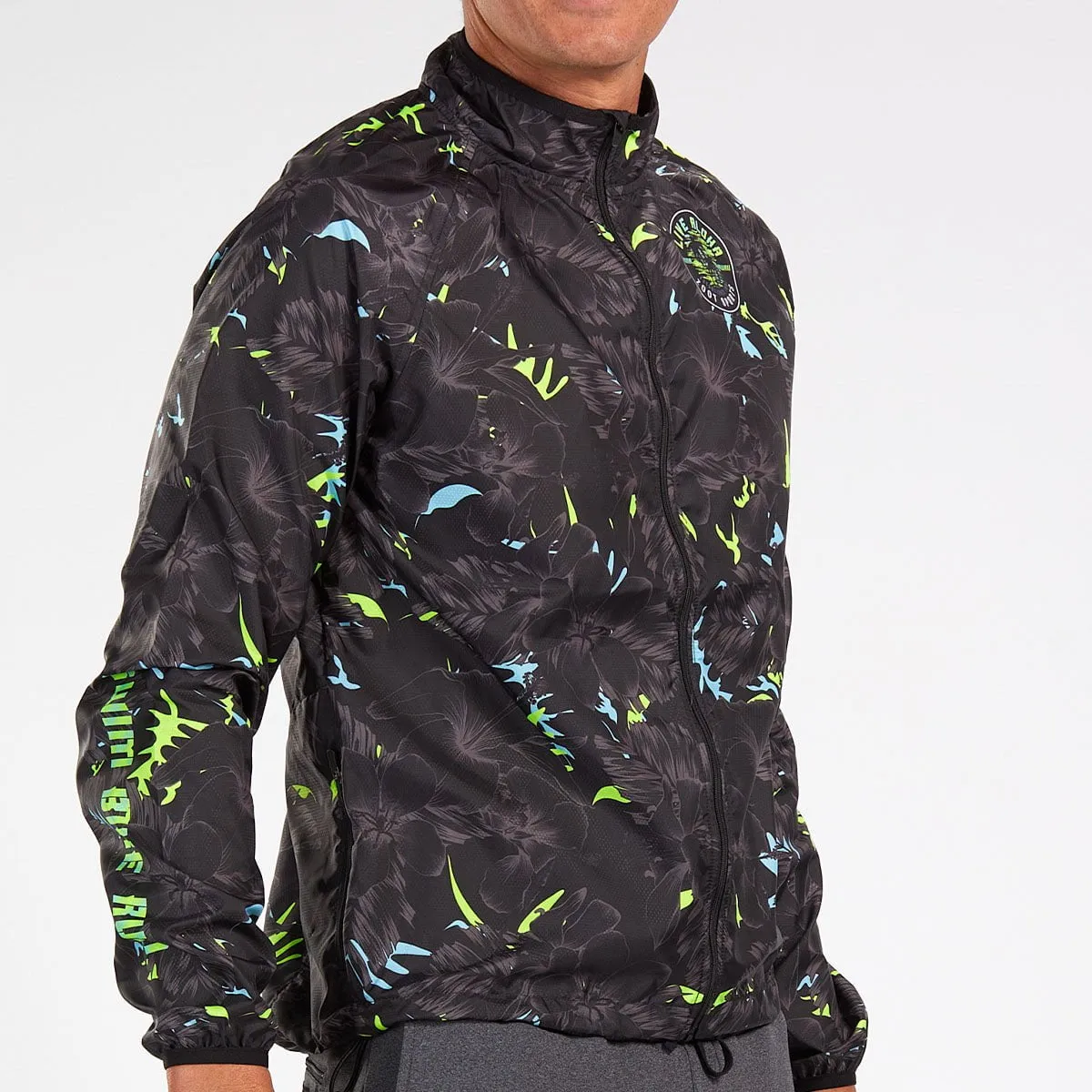 Mens LTD Run Jacket - Live Aloha