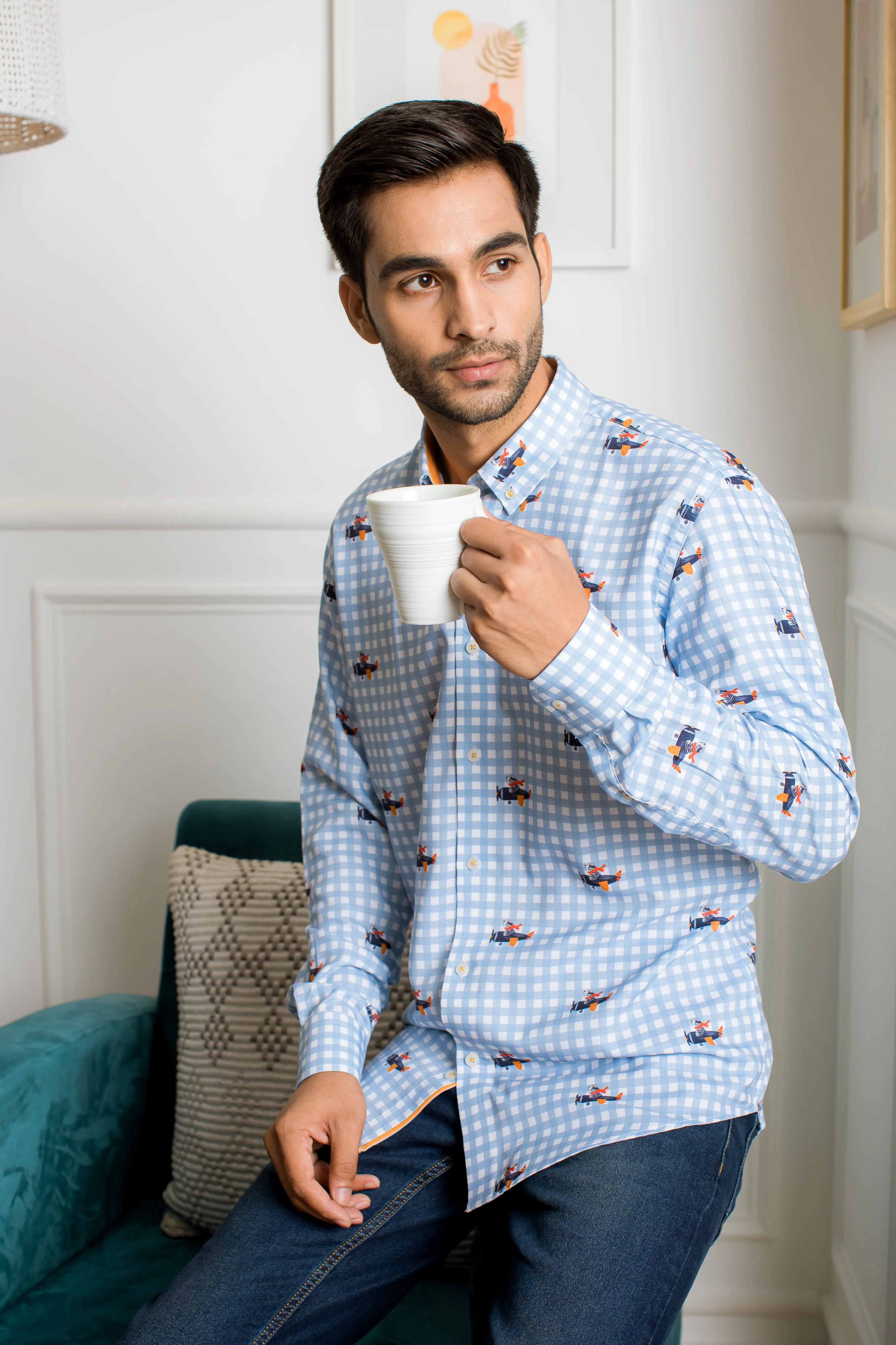 Mr. Fly Big - Cotton Twill Shirt