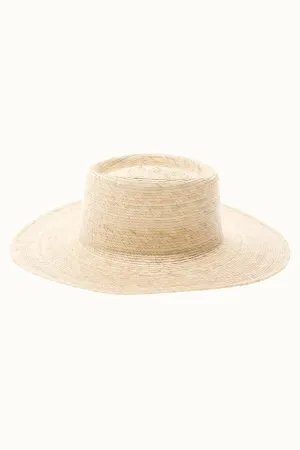 Natural Palm Leaf Gaucho Hat