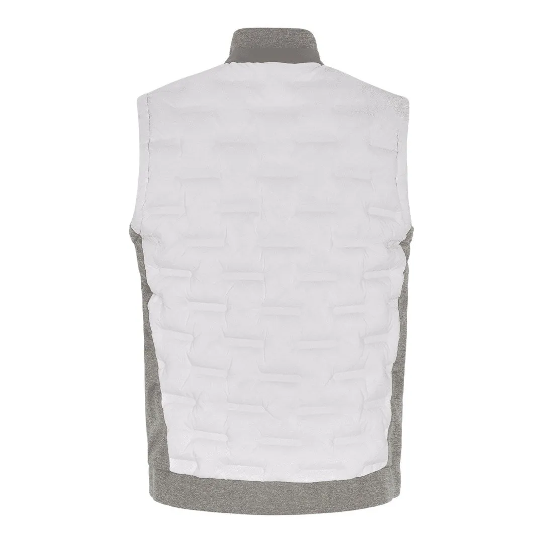 Original Penguin Insulated Mixed Media 80's Golf Vest OGVFD027