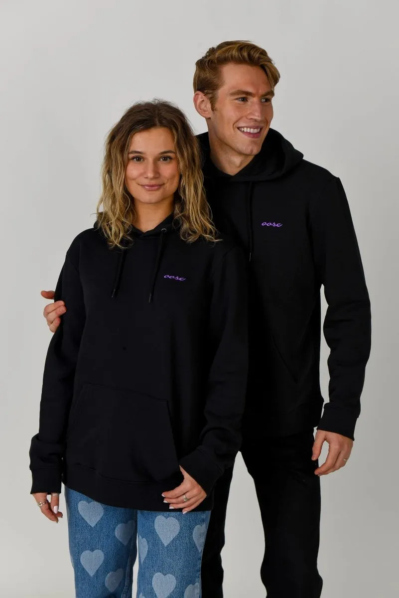 Powder Club Hoodie Black
