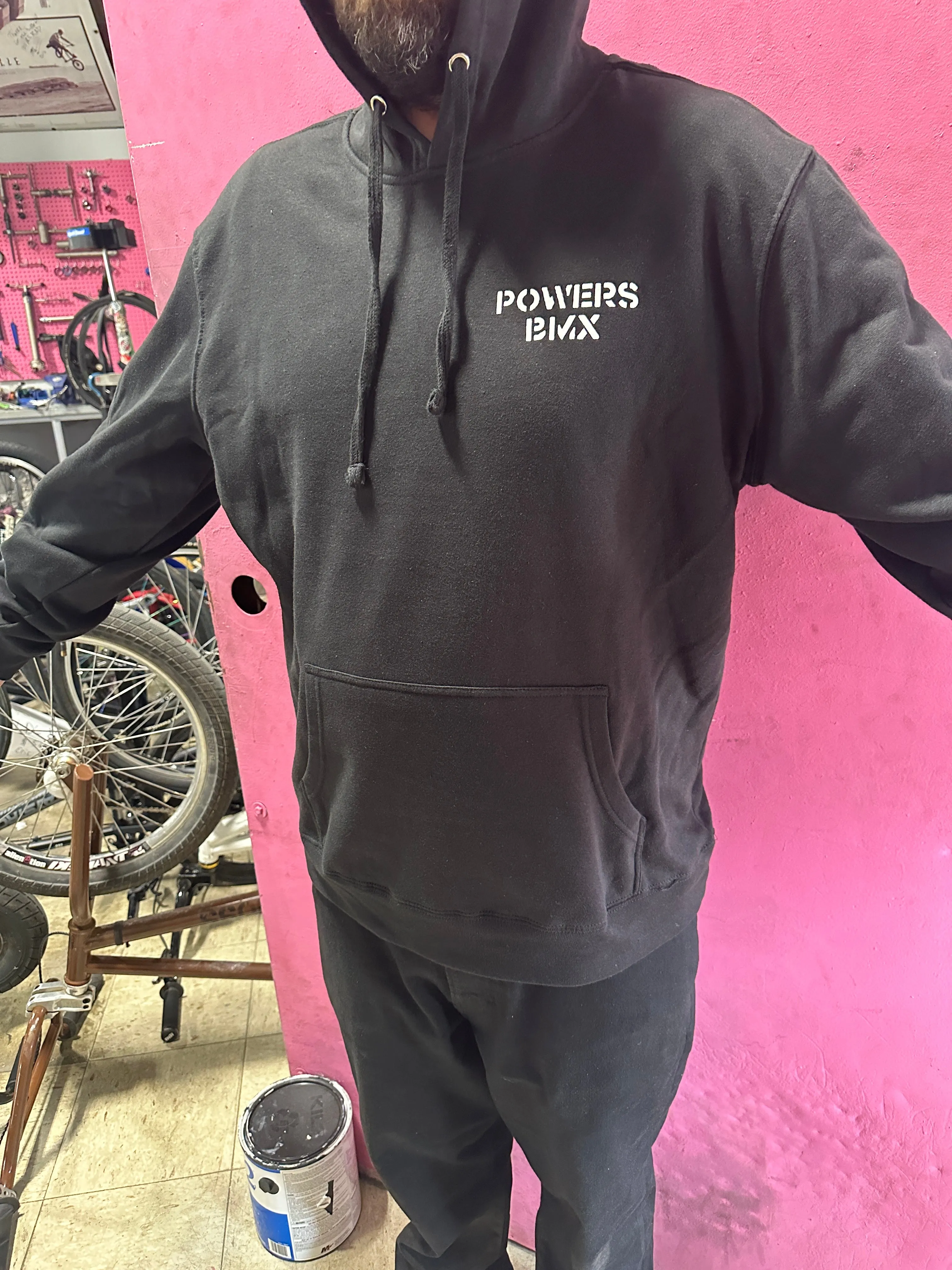 Powers BMX punk is dead Hoodie