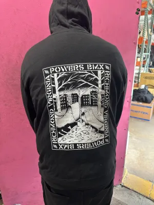 Powers BMX punk is dead Hoodie