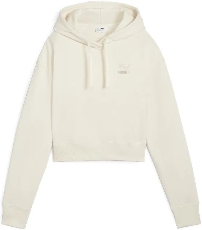 PUMA Women's Better Classics French Terry Cropped Hoodie (Available in Plus Sizes)