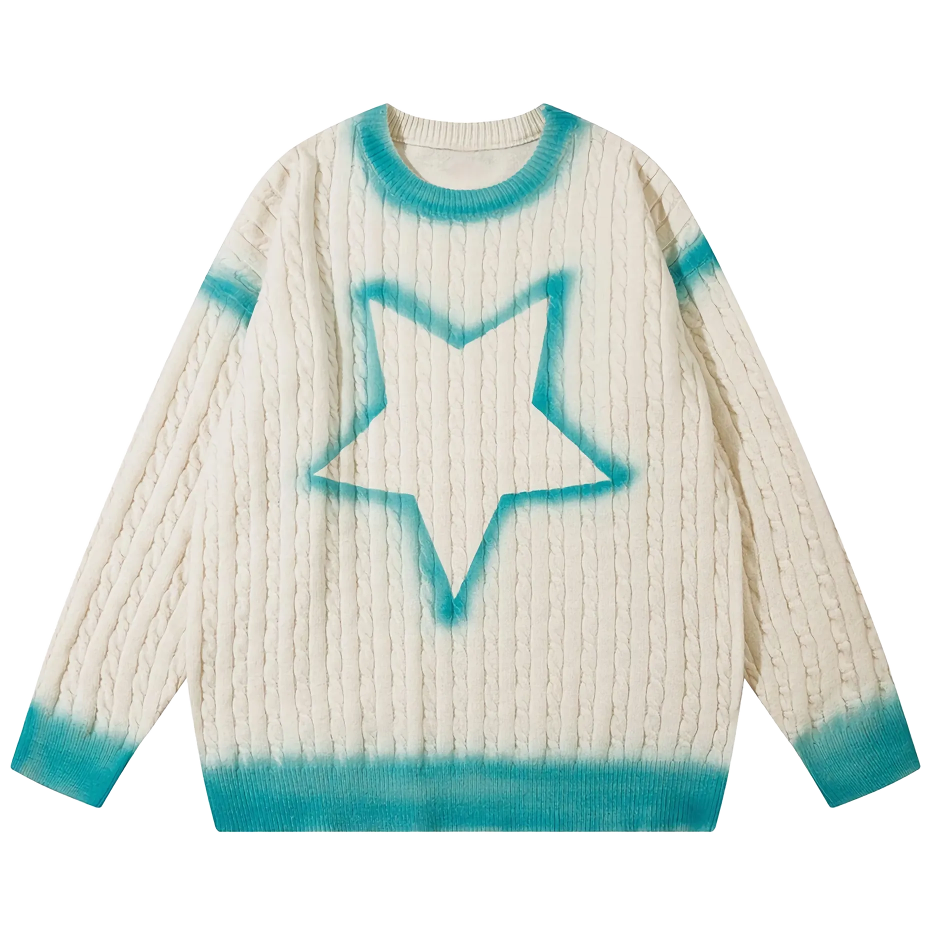 'Starburst' Oversized Chunky Knit Sweater
