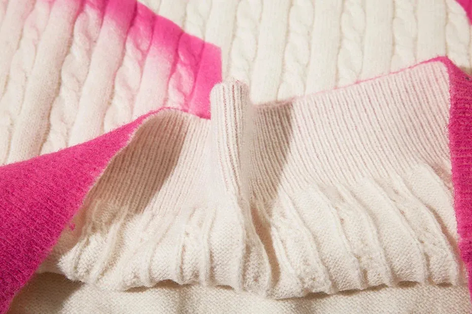 'Starburst' Oversized Chunky Knit Sweater