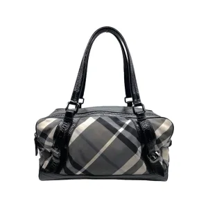 Trendy Inspired Burberry Beat Check Weekend Bag
