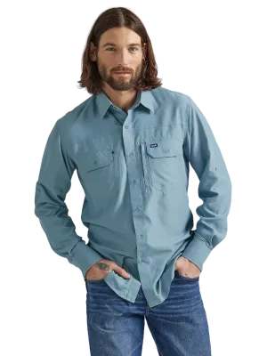 Wrangler Men's Performance Sky Blue Shirt